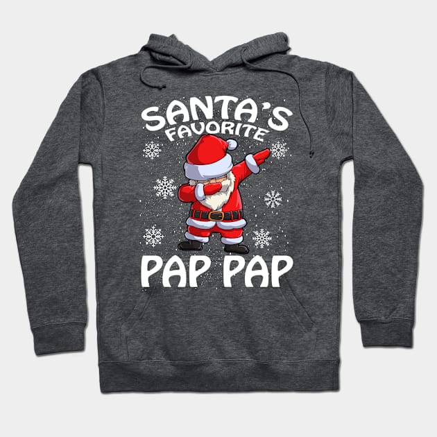 Santas Favorite Pap Pap Christmas Hoodie by intelus